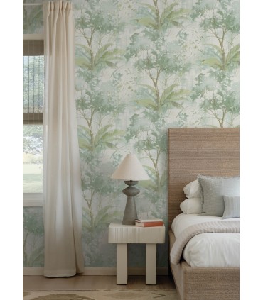 4177-27751 - Mistwood Green Forest Wallpaper-Drew and Jonathan