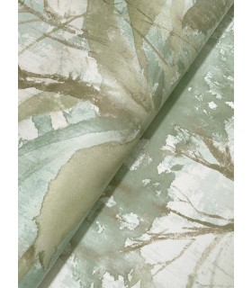 4177-27751 - Mistwood Green Forest Wallpaper-Drew and Jonathan