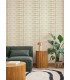 4177-27729 - Modulus Beige Geometric Stripe Wallpaper-Drew and Jonathan