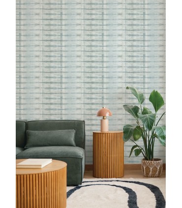 4177-27727 - Modulus Denim Geometric Stripe Wallpaper-Drew and Jonathan