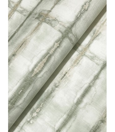 4177-27728 - Modulus Seafoam Geometric Stripe Wallpaper-Drew and Jonathan