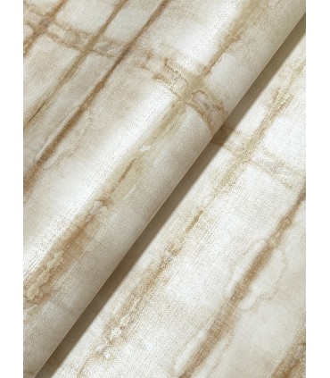 4177-27730 - Modulus Wheat Geometric Stripe Wallpaper-Drew and Jonathan