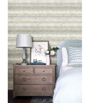 4177-27731 - Morningtide Grey Textured Stripe Wallpaper-Drew and Jonathan