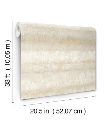 4177-27734 - Morningtide Neutral Textured Stripe Wallpaper-Drew and Jonathan