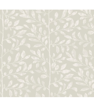 4177-83307 - Sagecrest Light Grey Sapling Wallpaper-Drew and Jonathan