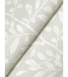 4177-83307 - Sagecrest Light Grey Sapling Wallpaper-Drew and Jonathan