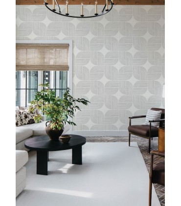 4177-27725 - Savoye Black Spiral Arches Wallpaper-Drew and Jonathan