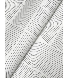 4177-27725 - Savoye Black Spiral Arches Wallpaper-Drew and Jonathan