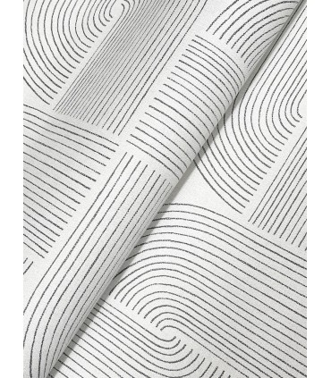 4177-27725 - Savoye Black Spiral Arches Wallpaper-Drew and Jonathan