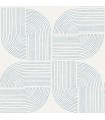 4177-27723 - Savoye Dark Blue Spiral Arches Wallpaper-Drew and Jonathan