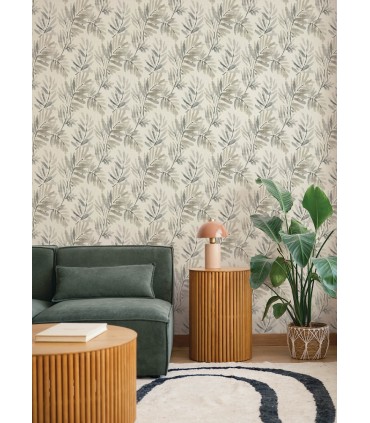 4177-27741 - Serenade Grey Ferns Wallpaper-Drew and Jonathan