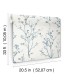 4177-27721 - Silverling Blue Budding Branches Wallpaper-Drew and Jonathan