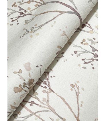 4177-27722 - Silverling Lavender Budding Branches Wallpaper-Drew and Jonathan