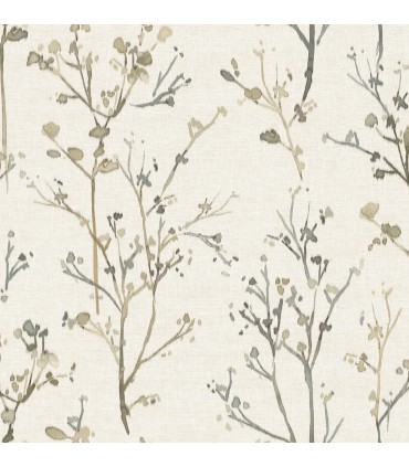4177-27720 - Silverling Neutral Budding Branches Wallpaper-Drew and Jonathan