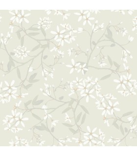 4201-20110 - Paradis Dove Bouquet Toss Wallpaper-Savanna by A Street