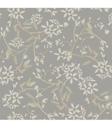 4201-20114 - Paradis Slate Bouquet Toss Wallpaper-Savanna by A Street