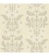 4201-48009 - Rosa Cream Floral Columns Wallpaper-Savanna by A Street