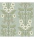 4201-48011 - Rosa Sky Blue Floral Columns Wallpaper-Savanna by A Street