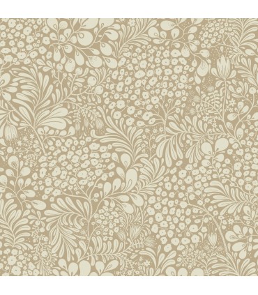 4201-48002 - Siv Chestnut Botanical Wallpaper-Savanna by A Street