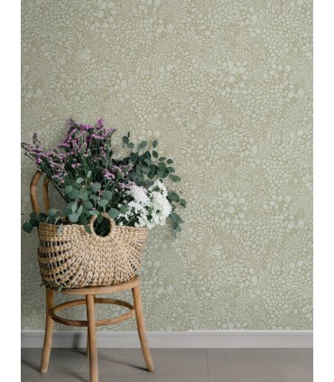 4201-48003 - Siv Dark Sage Botanical Wallpaper-Savanna by A Street