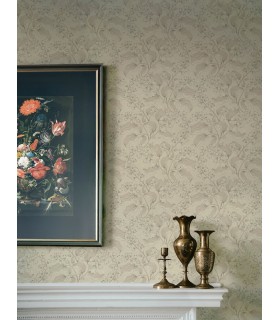 4201-48024 - Syren Khaki Dainty Floral Wallpaper-Savanna by A Street