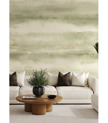 4202-367591M - Aveline Green Wall Mural-Springhill by A Street