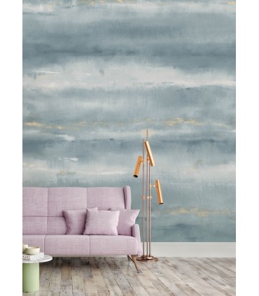 4202-367706M - Aveline Indigo Wall Mural-Springhill by A Street