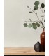 4202-408126 - Cullen White Faux Linen Wallpaper-Springhill by A Street