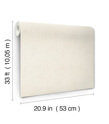 4202-408126 - Cullen White Faux Linen Wallpaper-Springhill by A Street