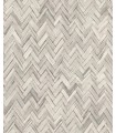 4202-410365 - Ellery Light Grey Herringbone Wallpaper-Springhill by A Street