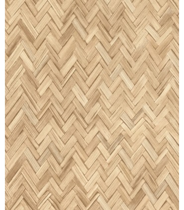 4202-410334 - Ellery Wheat Herringbone Wallpaper-Springhill by A Street