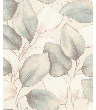 4202-659863 - Evanthe Aqua Vine Wallpaper-Springhill by A Street
