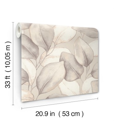 4202-659856 - Evanthe Grey Vine Wallpaper-Springhill by A Street