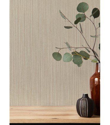 4202-537635 - Ewan Beige Textured Stripe Wallpaper-Springhill by A Street