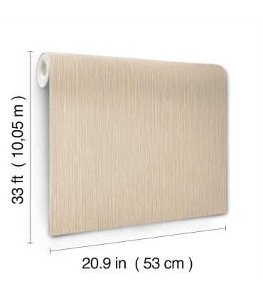 4202-537635 - Ewan Beige Textured Stripe Wallpaper-Springhill by A Street