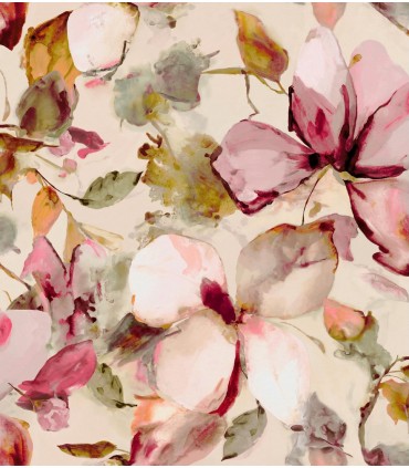 4202-367577M - Florian Pink Wall Mural-Springhill by A Street