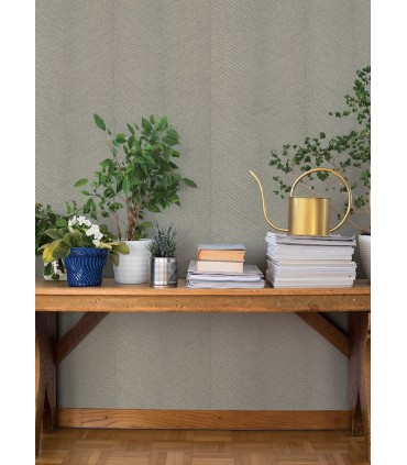 4202-720358 - Ione Grey Textured Chevron Wallpaper-Springhill by A Street