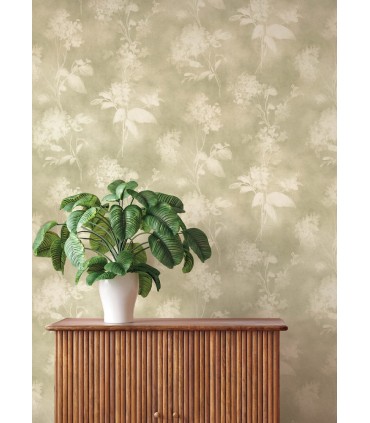4202-481402 - Izara Light Green Botanical Wallpaper-Springhill by A Street