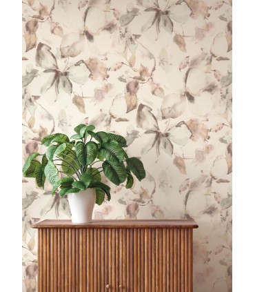 4202-481235 - Liliana Neutral Floral Wallpaper-Springhill by A Street