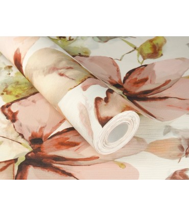 4202-481259 - Liliana Pink Floral Wallpaper-Springhill by A Street