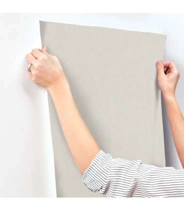 4202-484748 - Naim Grey Solid Texture Wallpaper-Springhill by A Street