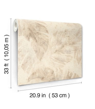 4202-416145 - Sanne Beige Palm Wallpaper-Springhill by A Street