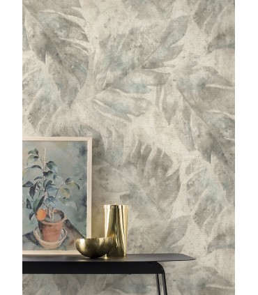 4202-416138 - Sanne Grey Palm Wallpaper-Springhill by A Street