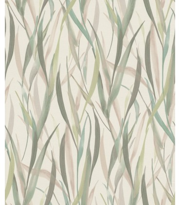 4202-330212 - Willoughby Green Fronds Wallpaper-Springhill by A Street