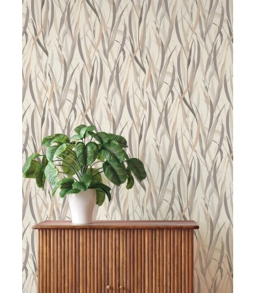 4202-330205 - Willoughby Neutral Fronds Wallpaper-Springhill by A Street