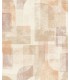 4191-83033 - Cassandra Rust Block Geometric Wallpaper