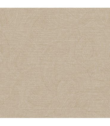 4191-83023 - Harrison Taupe Swirling Geometric Wallpaper by Chesapeake