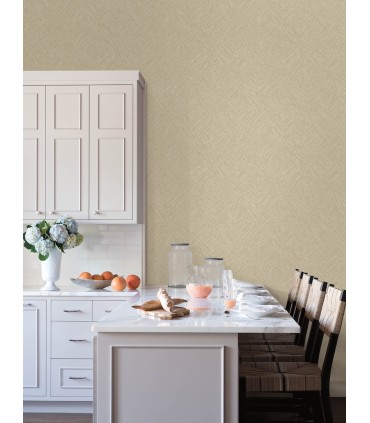 4191-83044 - Hollis Light Brown Textured Diamond Wallpaper by Chesapeake