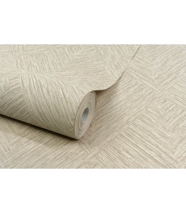 4191-83045 - Hollis Taupe Textured Diamond Wallpaper by Chesapeake