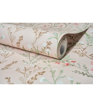 4191-83020 - Laverne Blush Wildflowers Wallpaper by Chesapeake